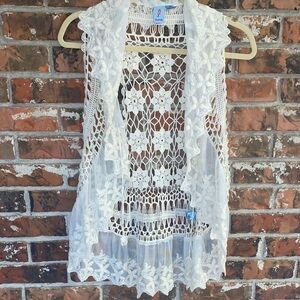 Boho cardigan vest